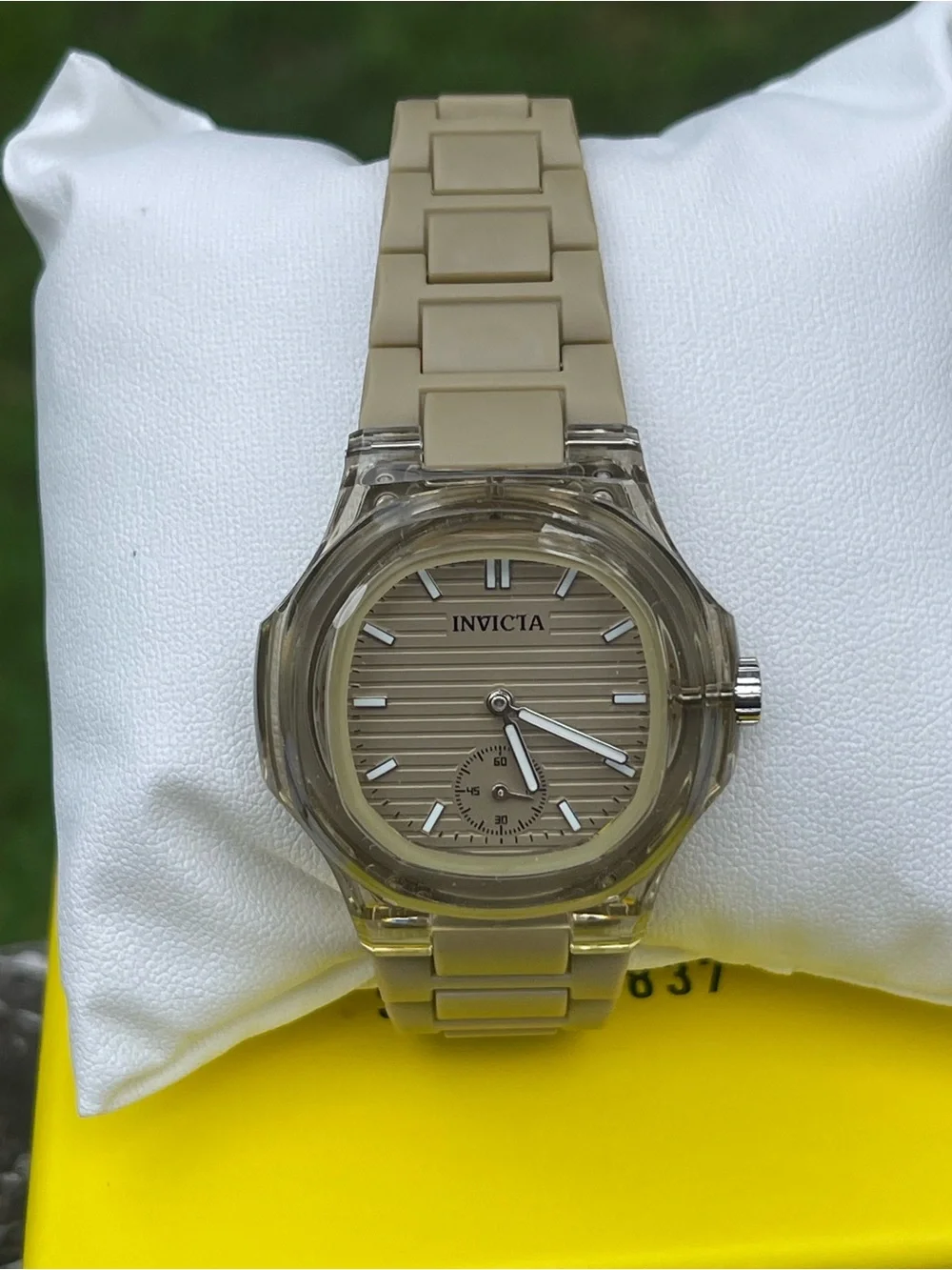 Invicta Celestial Linura Women's Watch - 34.8mm, Khaki (70402) NEW